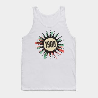 1980s ☻ RETRO rules ☻ retro color pallete / retro style sticker ✔ Tank Top